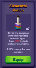 dragon adventures legendary elmental potion 1x you may ask to buy the bulk