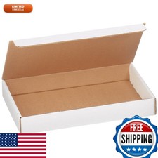 BOX USA ML1482 Literature Mailing Box 14-1/8 x 8-3/4 x 2 White 50-Pack