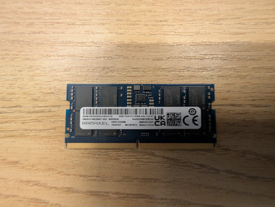 RAMAXEL 16GB 1Rx8 PC5-5600B SO-DIMM Laptop RAM Single
