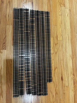 Gargraves Phantom 3 Rail Wood Tie Tin 37'' O-Gauge Flex Track Lot of 7