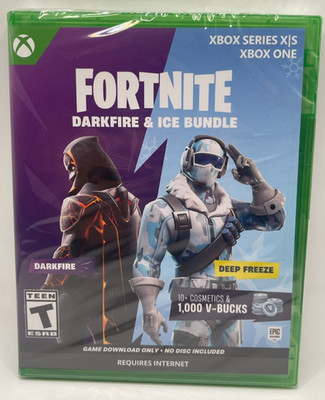 Fortnite Darkfire & Ice Deep Freeze Bundle Xbox Series One X S