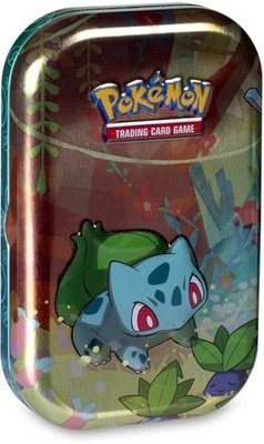 Bulbasaur Pokémon TCG Kanto Friends Mini Tin Set (D22) - Factory Sealed!