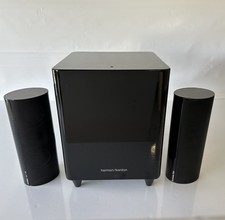 Harman/Kardon HKTS200 w/SAT-TS60 Speakers 2.1 Channel Home Theater System-READ