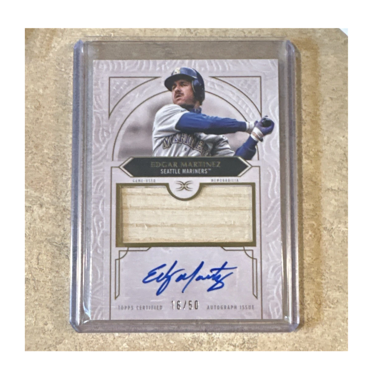 Edgar Martinez Baseball Serial Numbered Sports Trading Cards