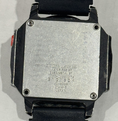 Vintage Rare Citizen D060 42-8035 WindSurfer Watch Japan (PARTS OR