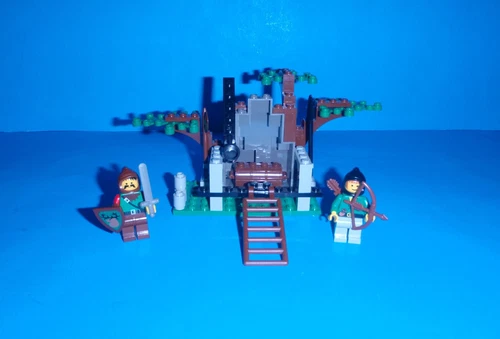 VTG 1996 LEGO Set 6024 Bandit Ambush Castle Forestmen 100% Complete w/ Manual