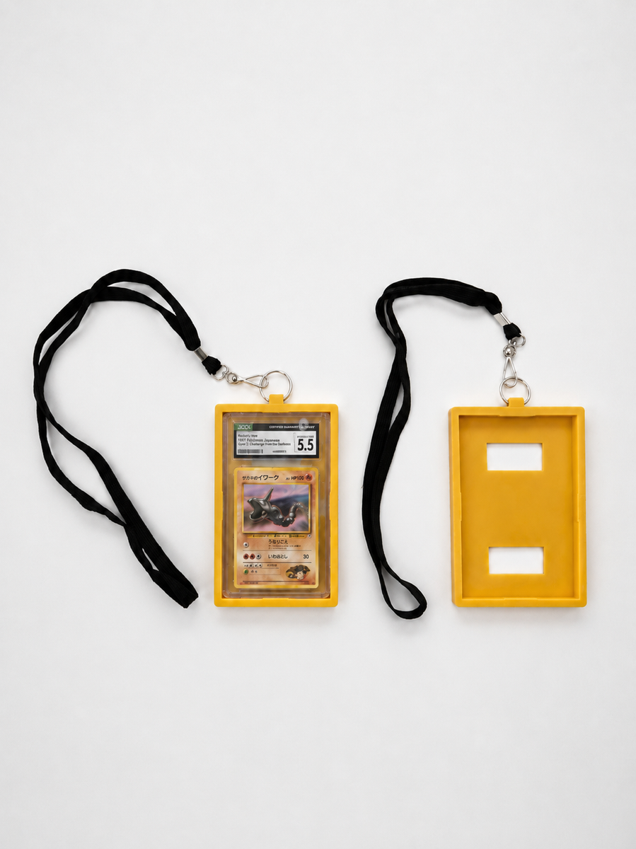 graded card necklace holder Card Slab Chain - Wearable Card Holder display Chain for PSA, CGC, BGS, Pokmon