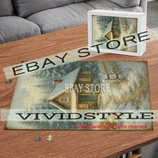 Winter Forest Cozy cabin 500pc jigsaw puzzle 15X20.5 in