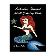 Enchanting Mermaids: Adult Coloring Book Designs
