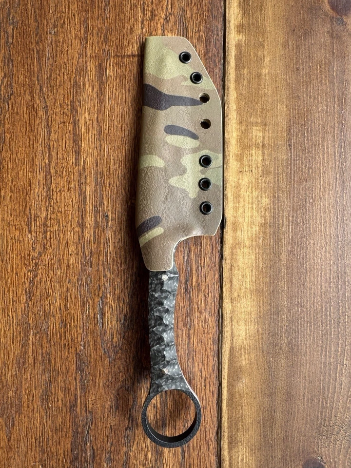 Toor Knives ORIGINAL SERPENT Carbon Fiber Handles. Number 87! - Image 4 of 4