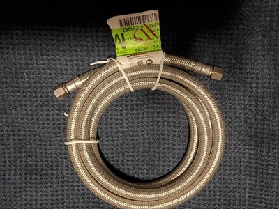 Petra ICE MKR Dual Braid Stainless Fitted Hose 6 ft New