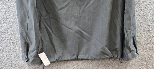 Robert Graham Lightweight Textured Poly Utility Jacket Men's L Gray Full Zip image 18