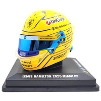 2025 Lewis Hamilton Scuderia Ferrari Hp Miami Gp - 1/5 Looksmart Models Helm