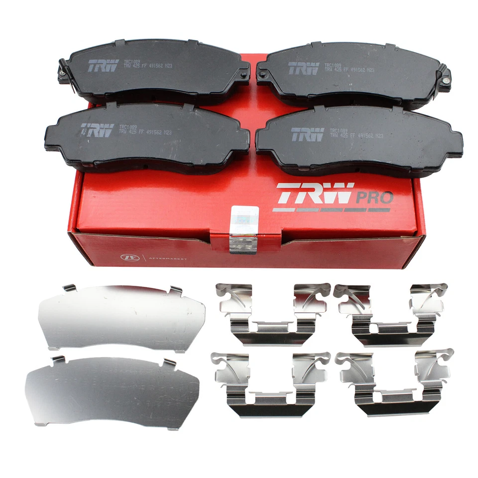 Juego de pastillas de freno delanteras de cerámica TRW Pro para Acura RDX Honda CR-V Odyssey Crosstour Foto 4 de 4