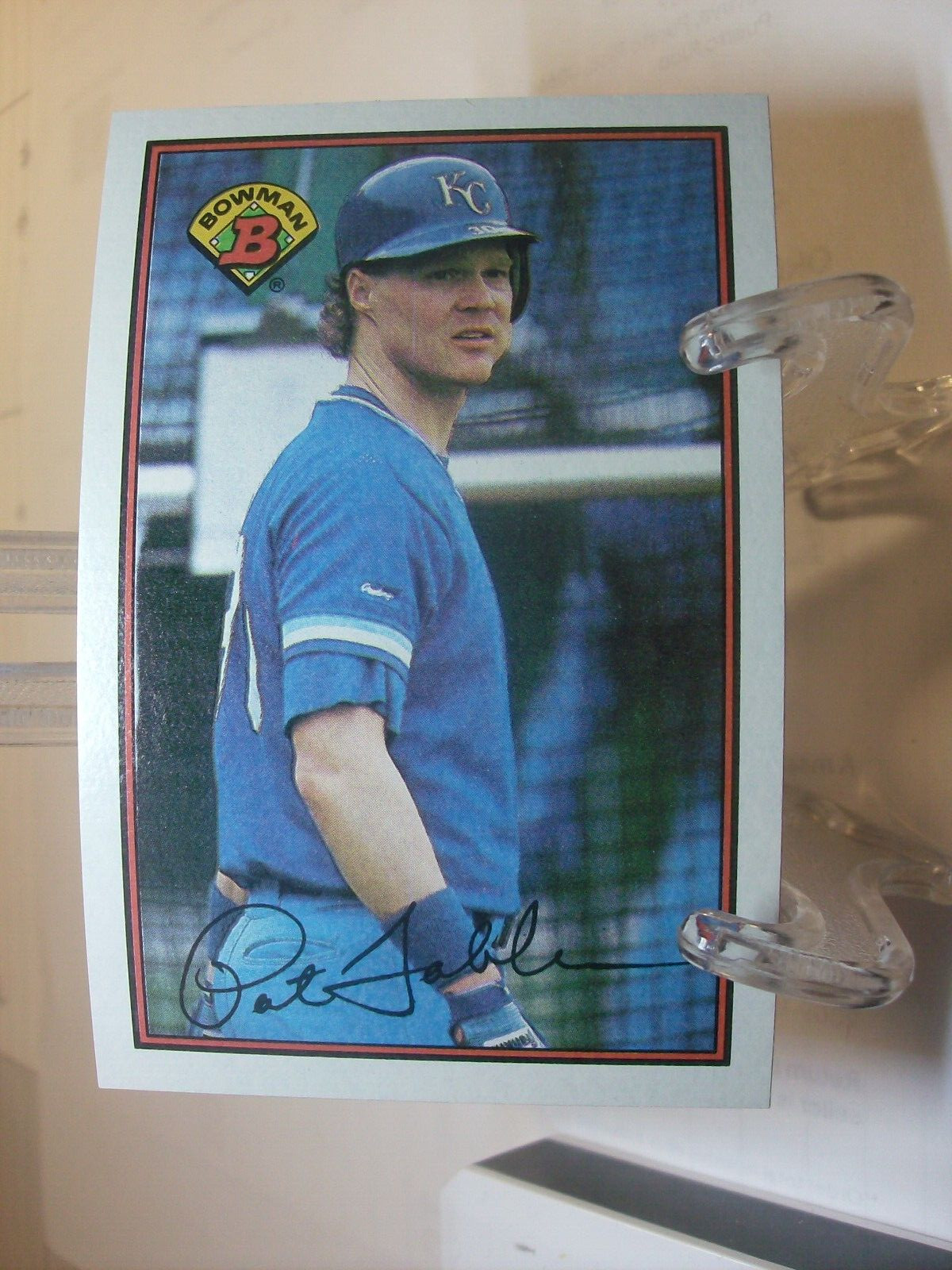 1989 Bowman Baseball Card  #125 - Pat Tabler - Kansas City Royals   (13147)