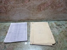 MORI SEIKI SL-5 CNC LATHE YASNAC 2000G PARAMETERS LIST DE8400106 PARAMETERS