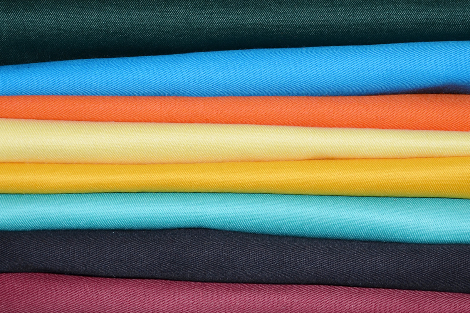 Plain Polyester Cotton Twill 210 GSM Fabric poly cotton clothing fabric