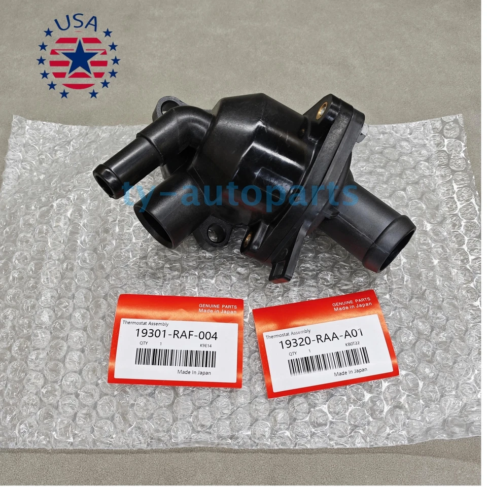 New Thermostat Cover Assembly+Housing For 06-15 Honda Civic Si CR-V Acura USA - Imagem 2 de 4