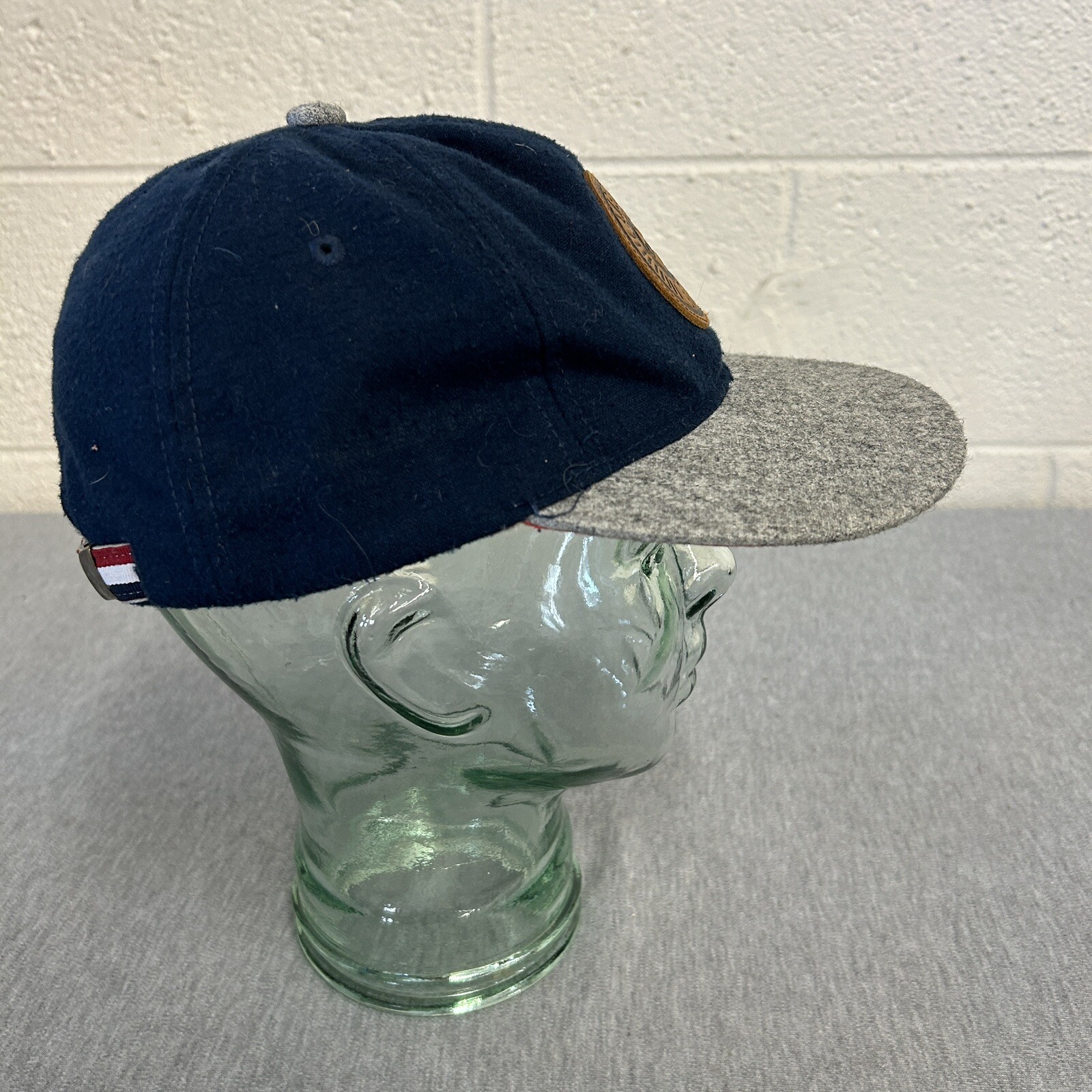 American Eagle Wool Adjustable Strap Compass Hat - image 4