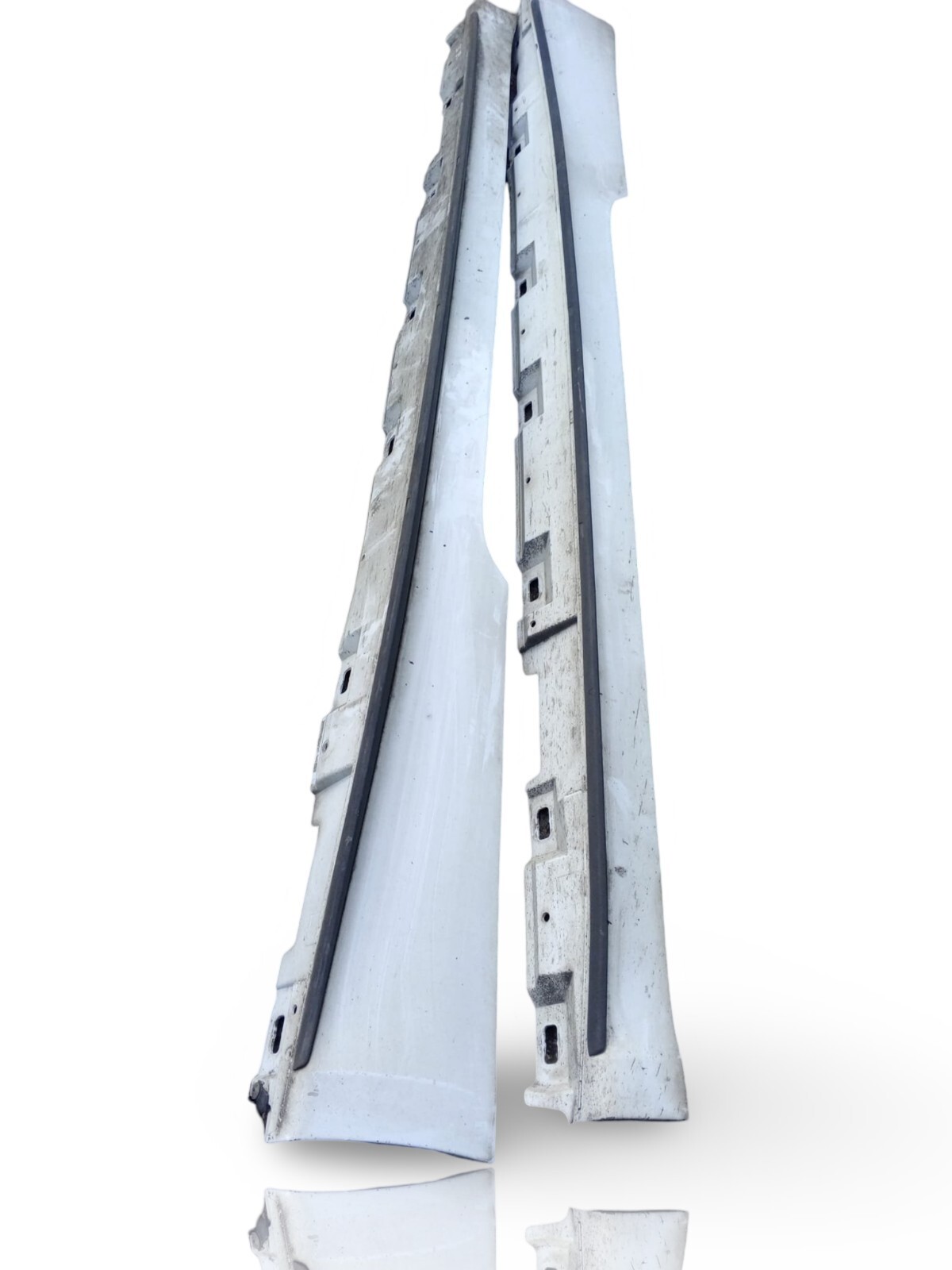 17-24 AUDI S5 FALDÓN LATERAL PASAJERO CONDUCTOR PAR NS OS LADO BLANCO COMPLETO