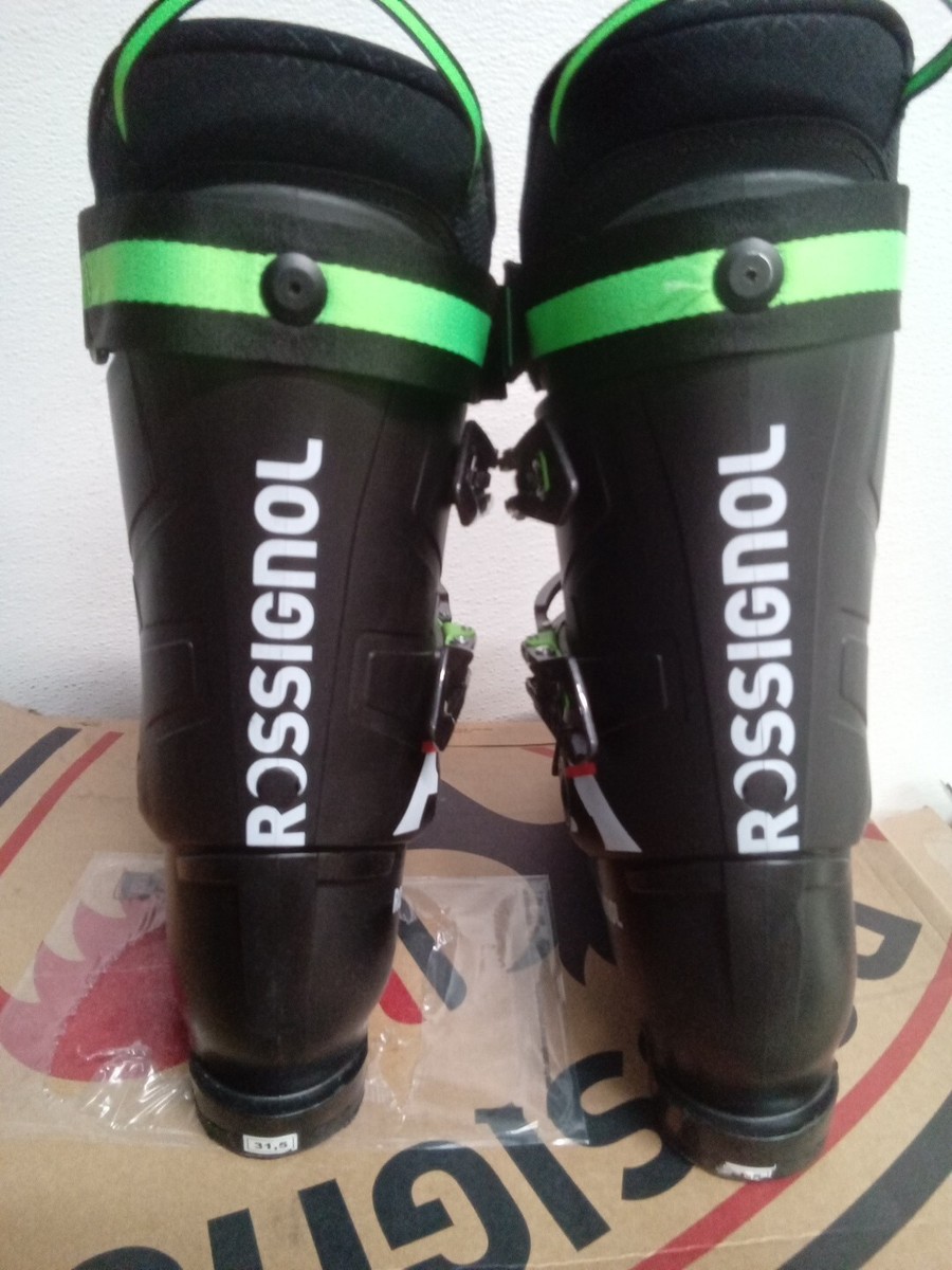 Rossignol Hi-Speed 80 HV Ski Boots - 2024 Black Green 31.5 MP #5j2