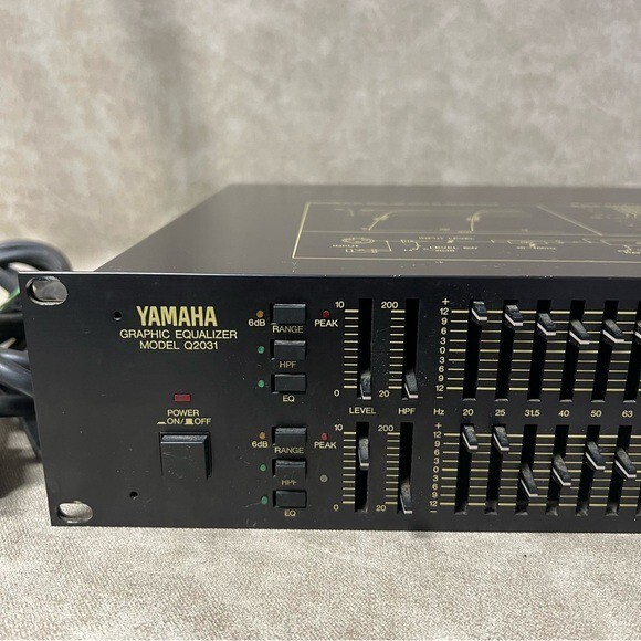 YAMAHA グラフィックイコライザー Q2031 ヤマハ | Q2031B - プロセッサー - 概要