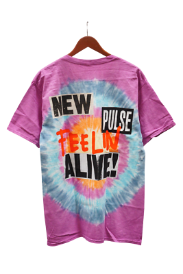 Travis Scott New Pulse Feeling Alive! Tee Tie-Dye (93665-348) Men