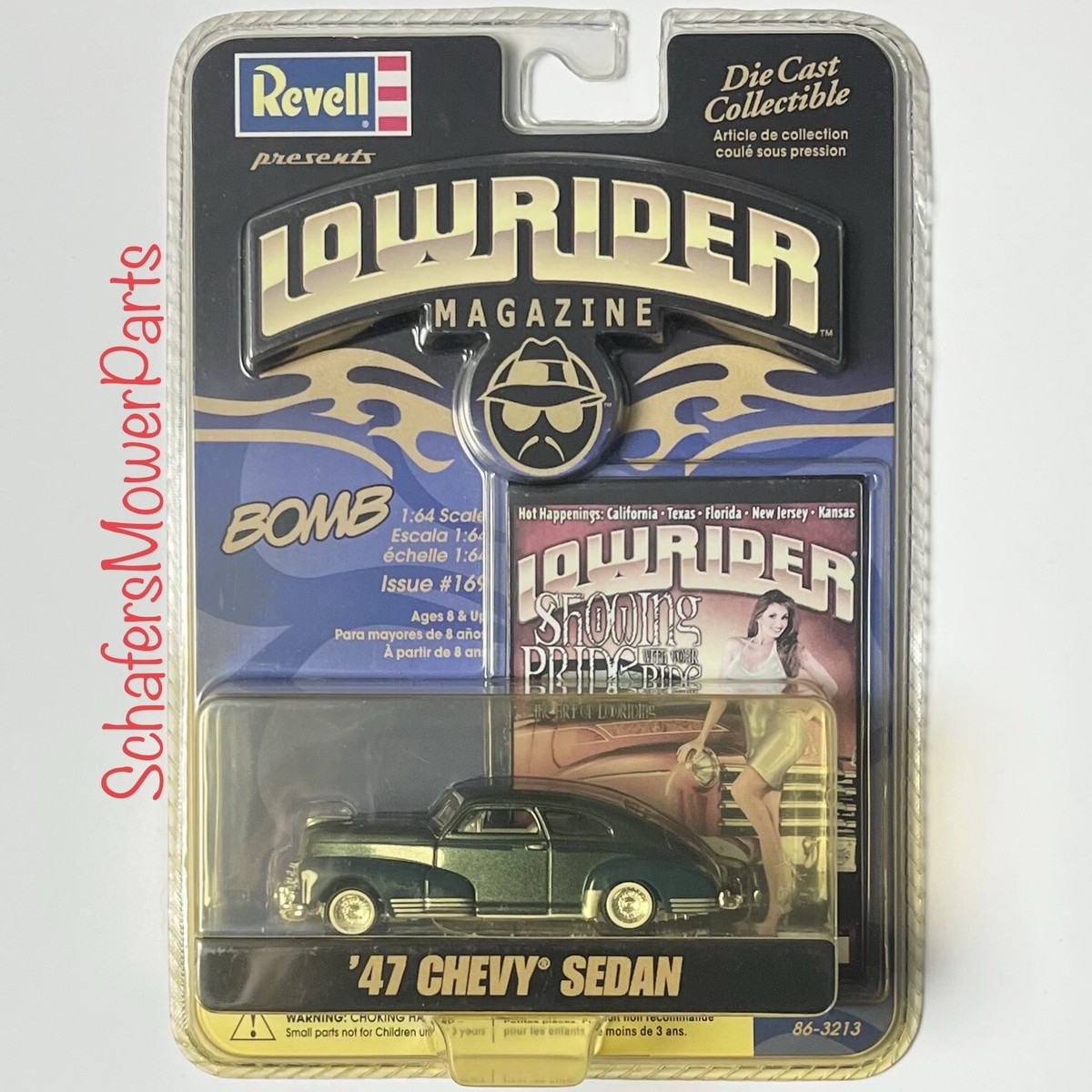 Revell 2004 Lowrider Magazine Bomb '47 Chevy Fleetline Sedan