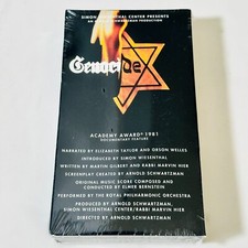 Genocide- Elizabeth Taylor, Orson Welles 1981 Documentary VHS Sealed