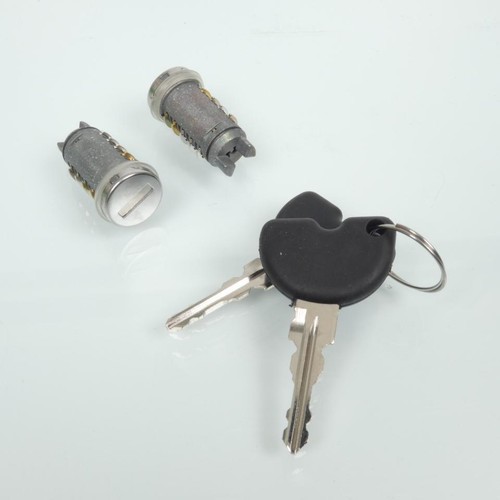 Kit Serrure RMS Neuf Pour Scooter Honda 125 Pantheon - Noir, Garantie 2 Ans