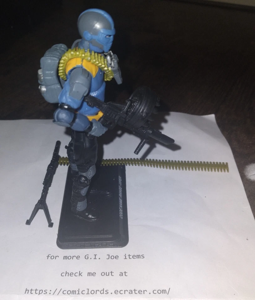 Range-Viper V4 100% Complete 25th Defense of Cobra Island GI JOE Range Viper - Image 4 of 4