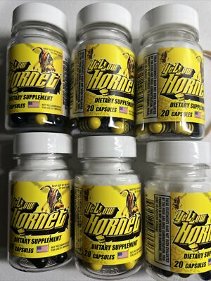 #ad #ad Yellow Hornet Herbal Dietary Supplement 20 x 6ct= 120 Caps $29.99