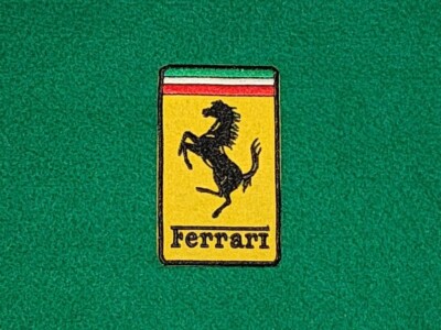 Patchs Tissu Castrol Motorsport - Paire De Grands Badges Racing à Coudre Ou à Repasser - Pour Blouson, Casquette