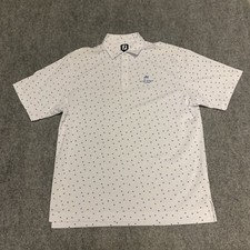 Footjoy Polo Shirt Mens XL Floral Short Sleeve Golf Casual Collared