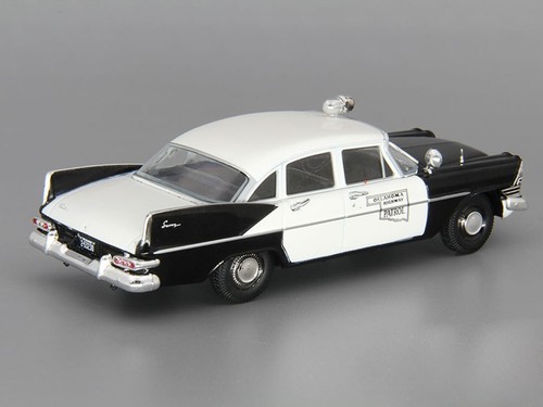 Plymouth Savoy Oklahoma Highway Patrol 1959 Year 1/43 Scale Diecast Model Car - Imagen 7 de 12