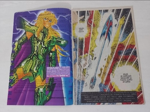 SAINT SEIYA 'Knights of the Zodiac' #1 SPANISH COMIC Argentina 1995 - Picture 2 of 4