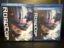 Robocop 2014 Blu-ray  DVD With OOP MINT SLIPCOVER NO DIGITAL 