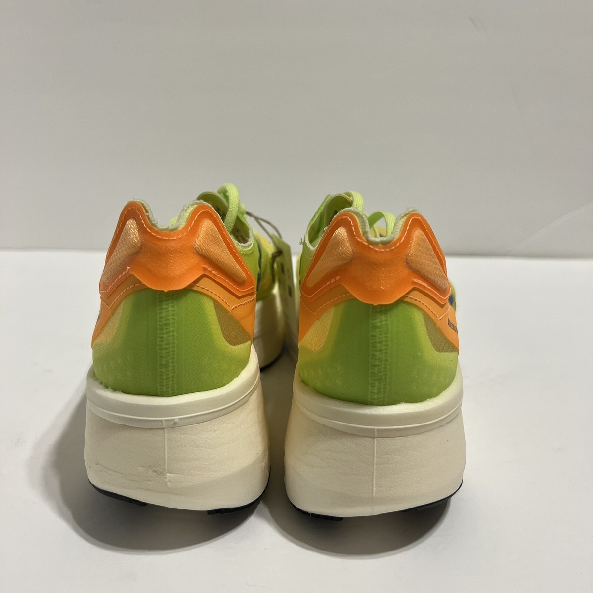 Adidas Adizero Prime X Running Shoes Lime Teal Orange Mens  display picture 1