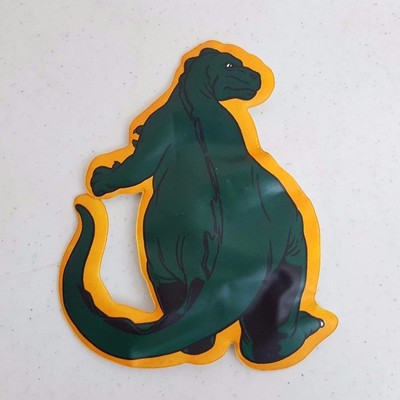 Vintage 1979 Toho Benedict Pictures Corp. Godzilla Puffy Figure Magnet