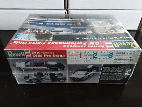 REVELL WARREN JOHNSON'S GM PERFORMANCE PARTS OLDS PRO STOCK MODEL KIT F. S. - Foto 3 di 5