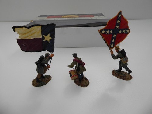 CONTE COLLECTIBLES ACW57126 BRIGATA TEXAS PORTABANDIERA E BATTERISTA - Foto 4 di 8