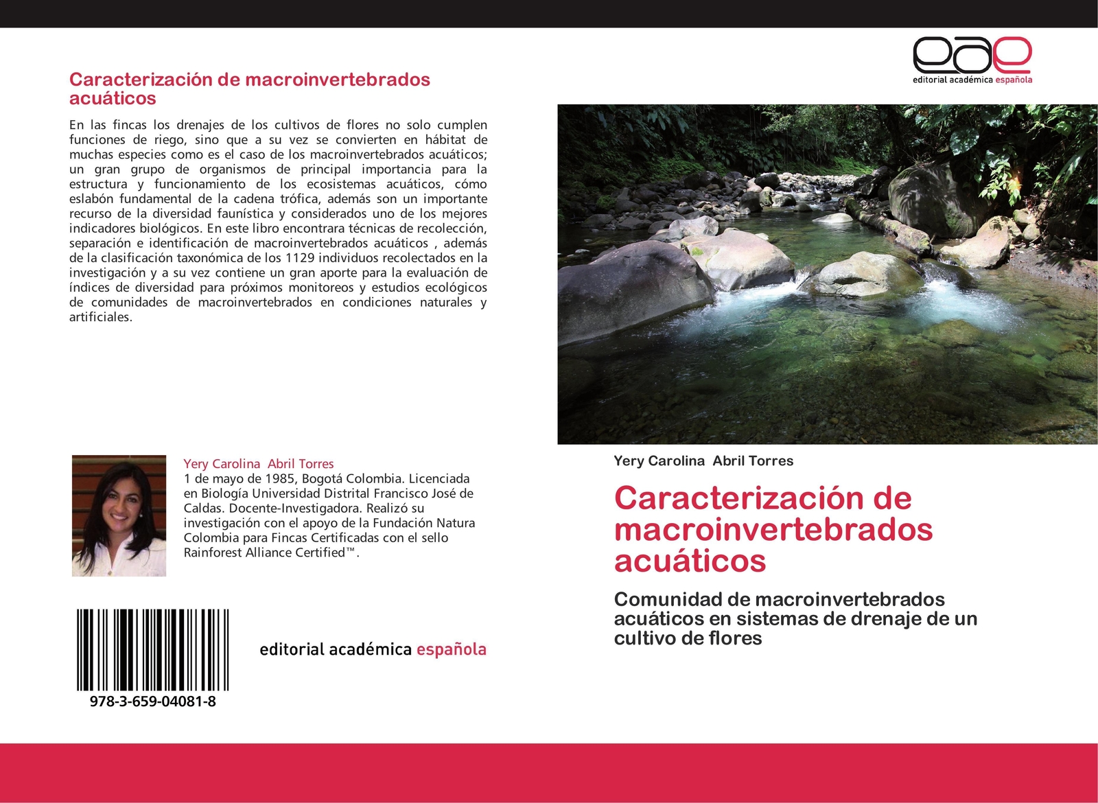 Thumbnail - Yery Carolina Abril Torres | Caracterización De Macroinvertebrados