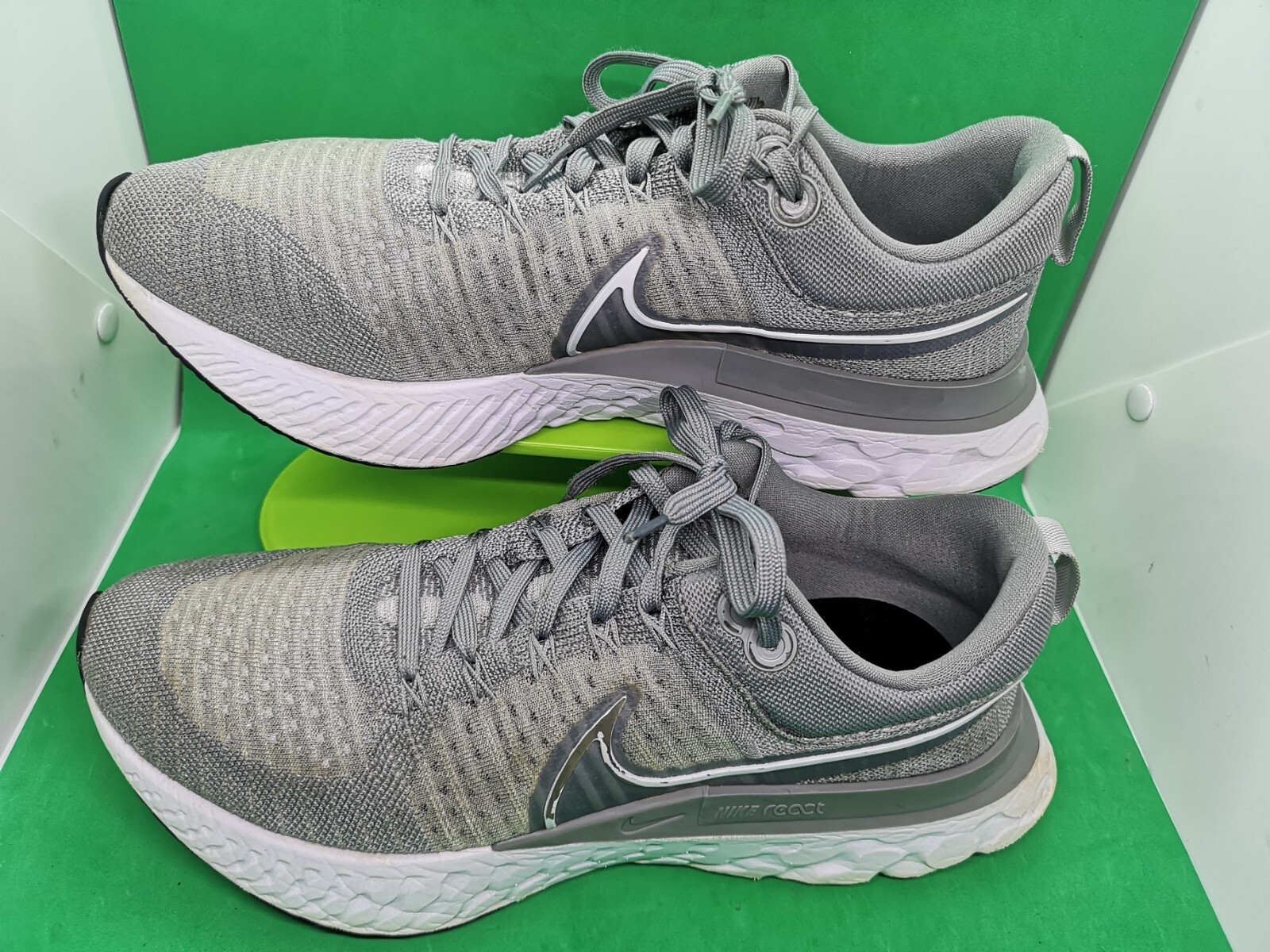 Nike React Infinity Flyknit Athletic Run Sneakers… - image 19