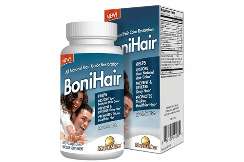 01 box 30 Capsules Bonihair - Help Restore Your Natural Hai Color