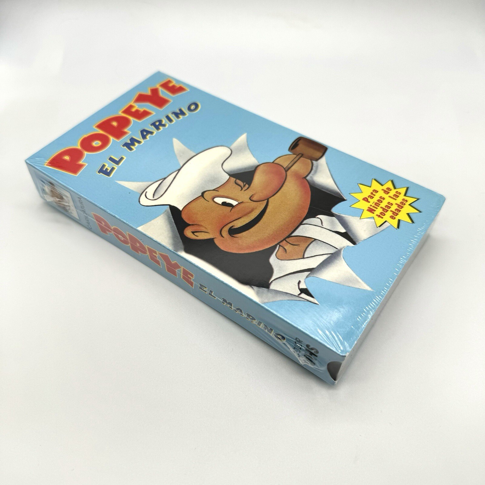 Popeye El Marino VHS New Factory Sealed  1998 Cartoon Spanish Language