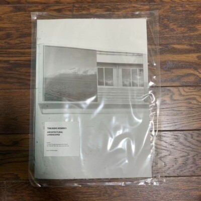 ホンマタカシARCHITECTURAL LANDSCAPES ポスター