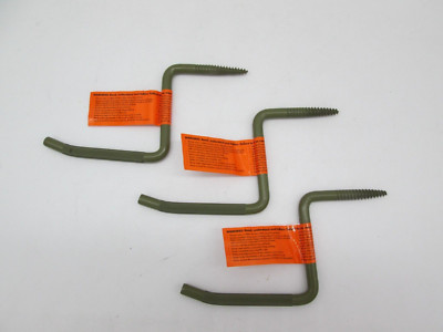 Lot of 3 Muddy Threaded Tree Climbing Steps C1