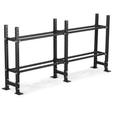 Titan Fitness 2-Tier Elite Series Extension Unit Mass Storage System, 45.5"x94"