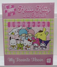 Hello Kitty and Friends My Favorite Flavor 1000-Piece Jigsaw Puzzle  (52903)