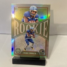 2022 Panini Legacy Pierre Strong Jr RC Silver Holo 167 - New England Patriots